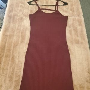 Maroon dress